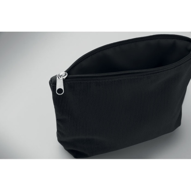 Trousse de toilette en velours côtelé Cordy T 
