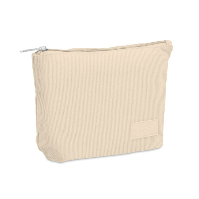 Trousse de toilette en velours côtelé Cordy T 
