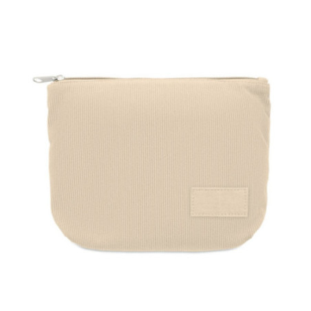 Trousse de toilette en velours côtelé Cordy T 
