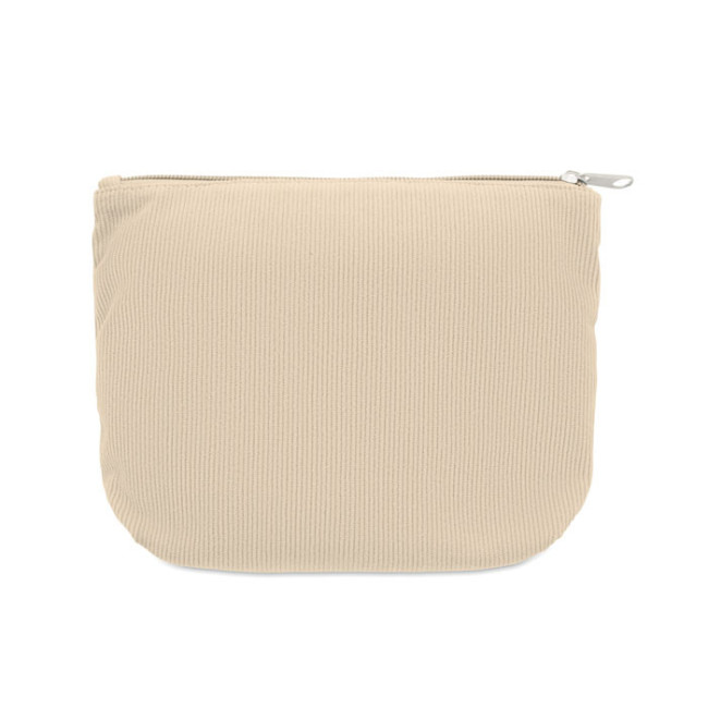 Trousse de toilette en velours côtelé Cordy T 