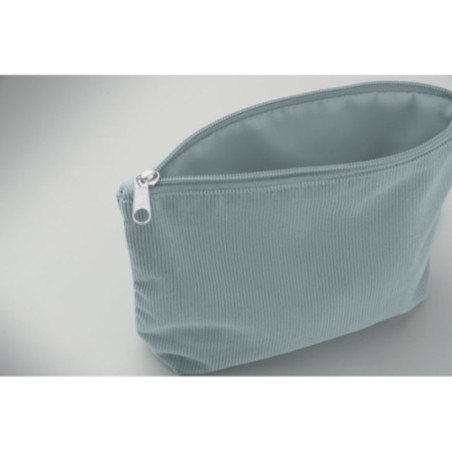 Trousse de toilette en velours côtelé Cordy T 