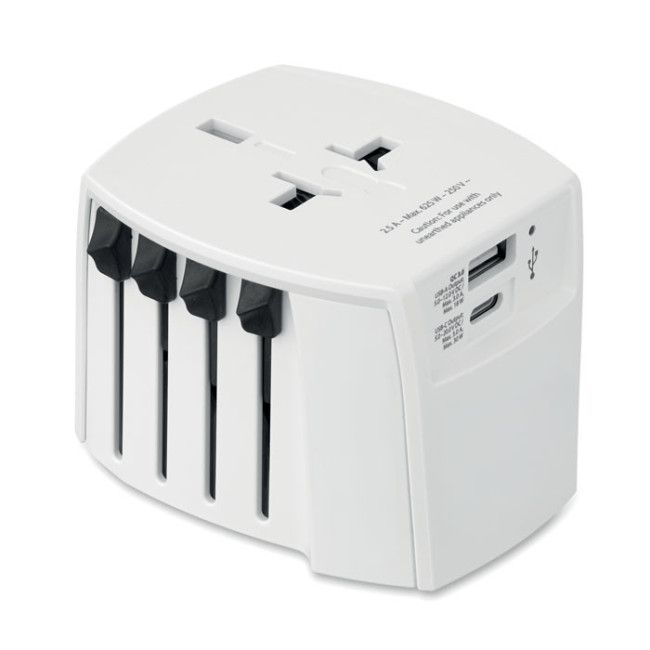 Adaptateur de voyage universel SKROSS® MUV USB 