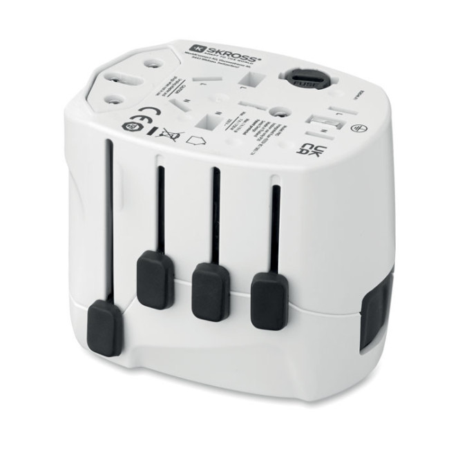 Adaptateur de voyage SKROSS® PRO 3-POLE 