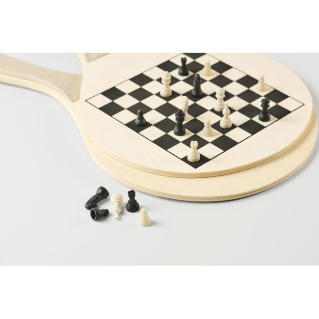 Raquettes de plage avec jeux de plateau Iwon 