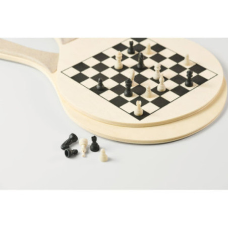 Raquettes de plage avec jeux de plateau Iwon 
