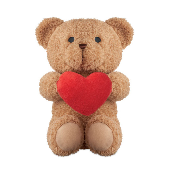 Ourse en peluche avec coeur Snuggle 