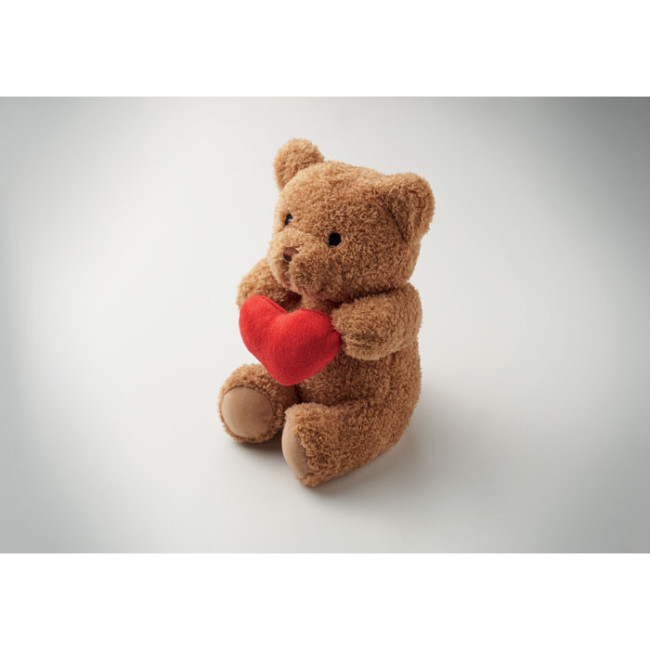 Ourse en peluche avec coeur Snuggle 