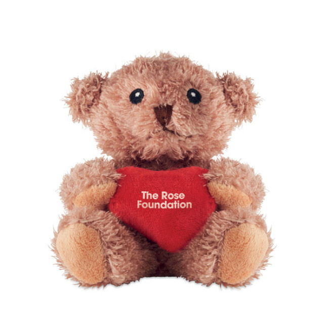 Petit ours en peluche avec coeur Cuddle 