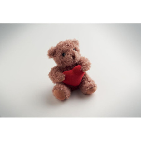Petit ours en peluche avec coeur Cuddle 
