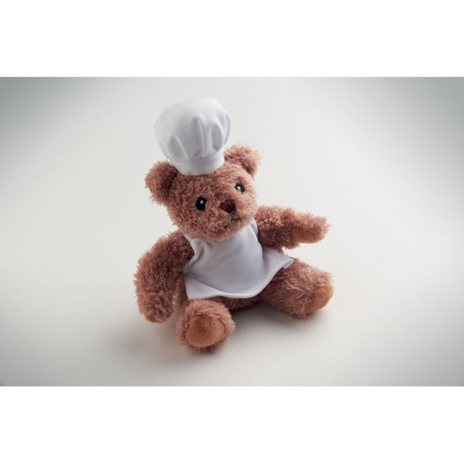 Ours en peluche personnalisé Teddchef 