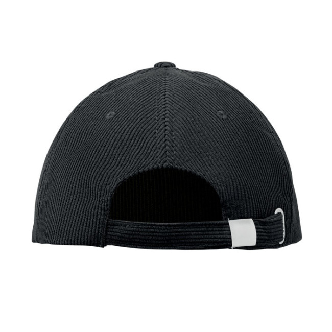 Casquette personnalisée en velours côtelé Wale 