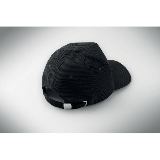 Casquette personnalisée en velours côtelé Wale 