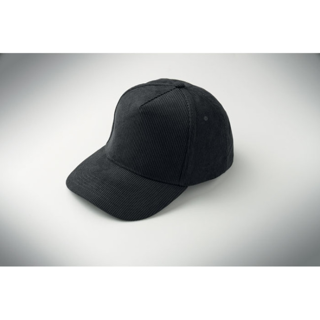 Casquette personnalisée en velours côtelé Wale 