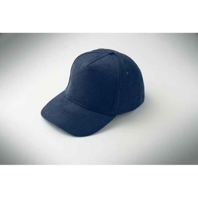 Casquette personnalisée en velours côtelé Wale 
