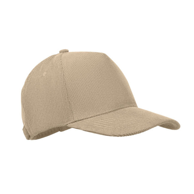 Casquette personnalisée en velours côtelé Wale 
