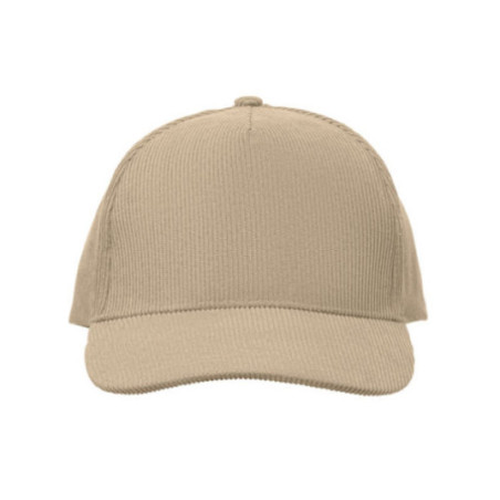 Casquette personnalisée en velours côtelé Wale 
