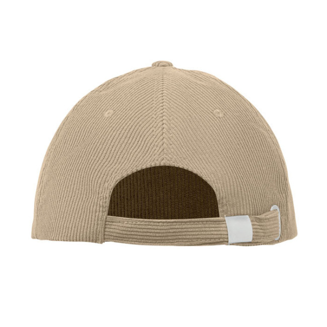 Casquette personnalisée en velours côtelé Wale 