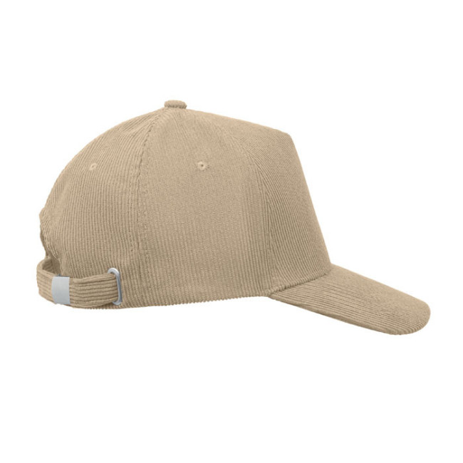 Casquette personnalisée en velours côtelé Wale 