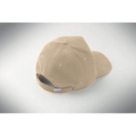 Casquette personnalisée en velours côtelé Wale 