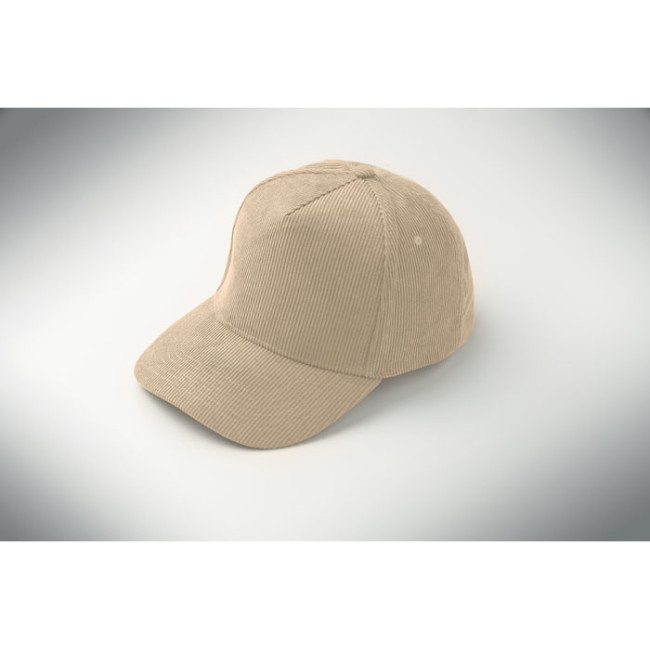 Casquette personnalisée en velours côtelé Wale 