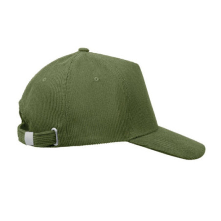 Casquette personnalisée en velours côtelé Wale 