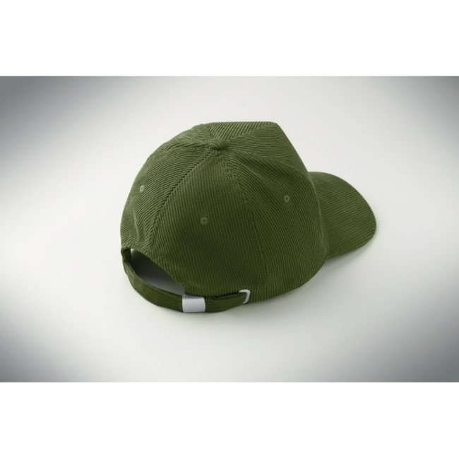 Casquette personnalisée en velours côtelé Wale 