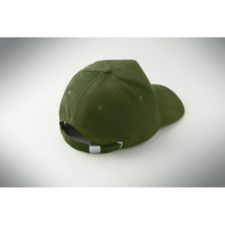 Casquette personnalisée en velours côtelé Wale 