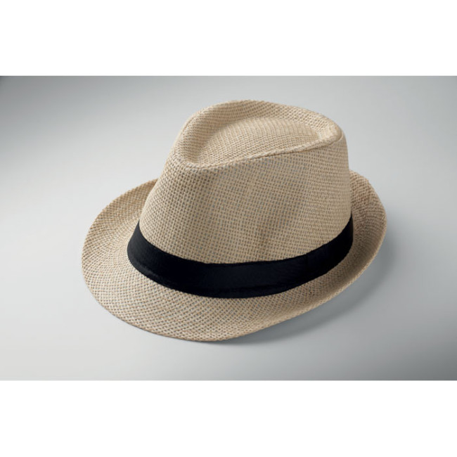 Chapeau de paille personnalisé Boowie 