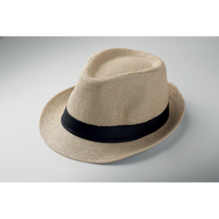 Chapeau de paille personnalisé Boowie 