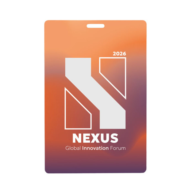 Badge personnalisé pour lanyard Badlarge 