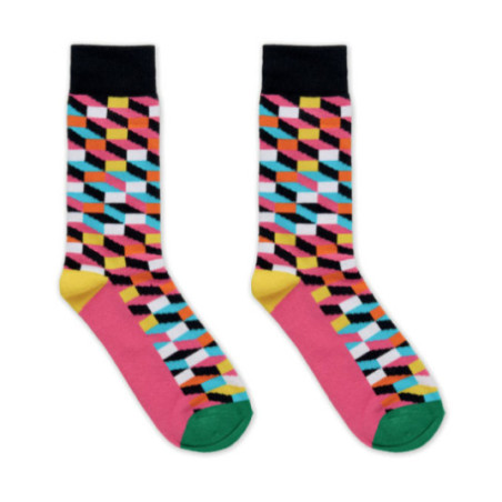 Chaussettes multicolores Funny M 