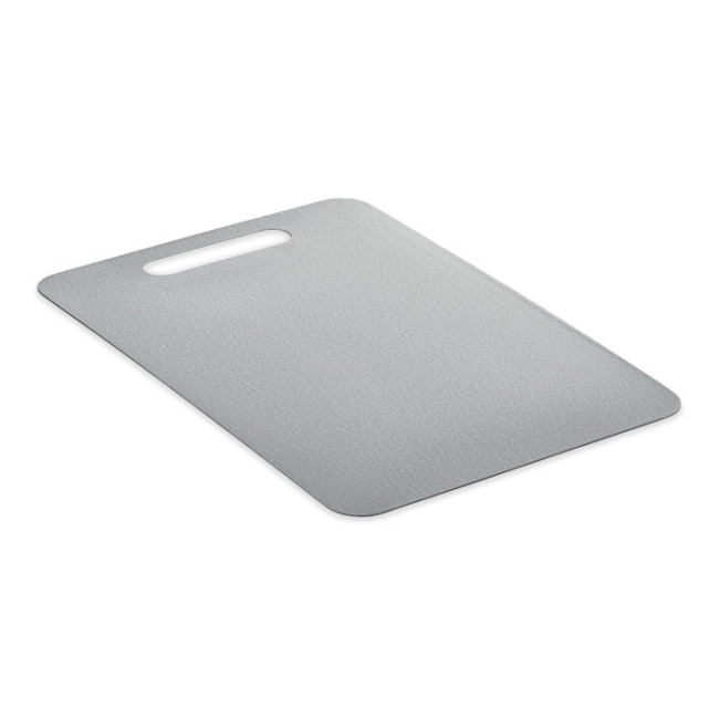 Planche à découper moyenne en inox Plati+ 