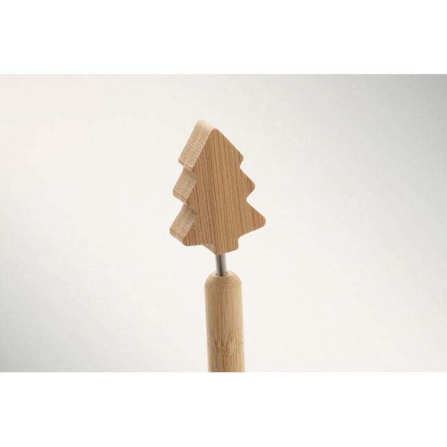 Stylo à bille sapin en bambou Chrispen 
