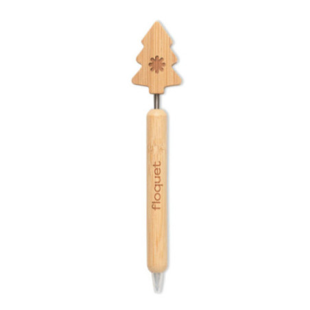 Stylo à bille sapin en bambou Chrispen 