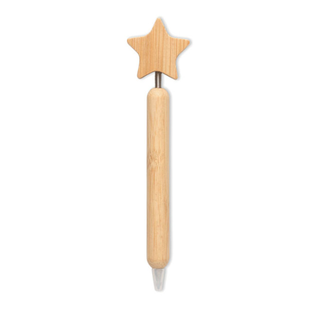 Stylo à bille étoile en bambou Starpen 