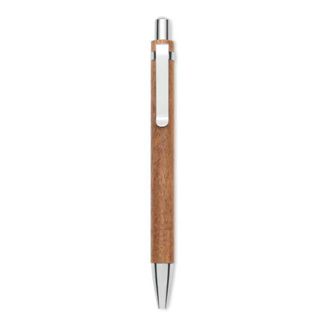 Stylo à bille en bois d'acacia Jakarta 