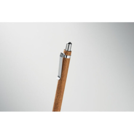 Stylo à bille en bois d'acacia Jakarta 