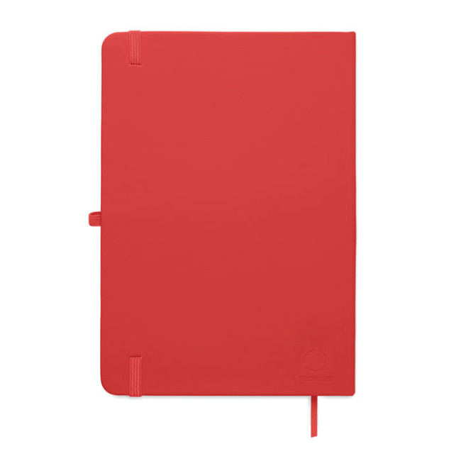 Carnet A5 à couverture en PU recyclé Arcoloop 