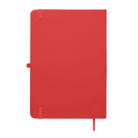 Carnet A5 à couverture en PU recyclé Arcoloop 