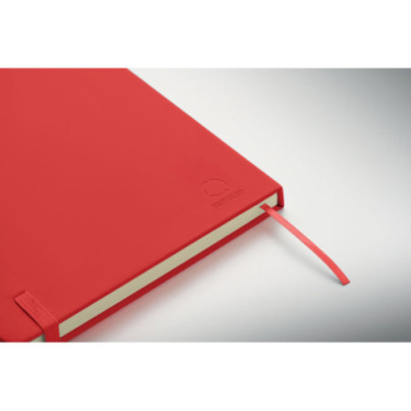 Carnet A5 à couverture en PU recyclé Arcoloop 