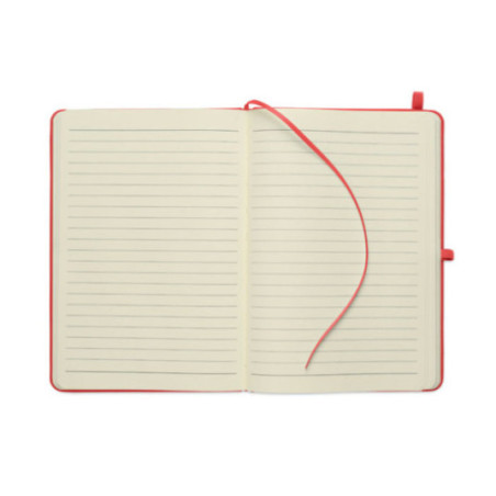 Carnet A5 à couverture en PU recyclé Arcoloop 