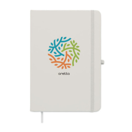 Carnet A5 à couverture en PU recyclé Arcoloop 