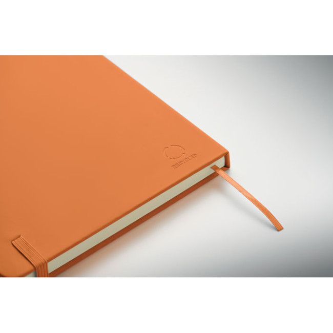 Carnet A5 à couverture en PU recyclé Arcoloop 
