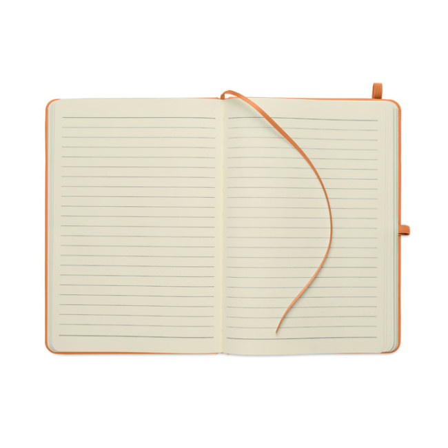 Carnet A5 à couverture en PU recyclé Arcoloop 