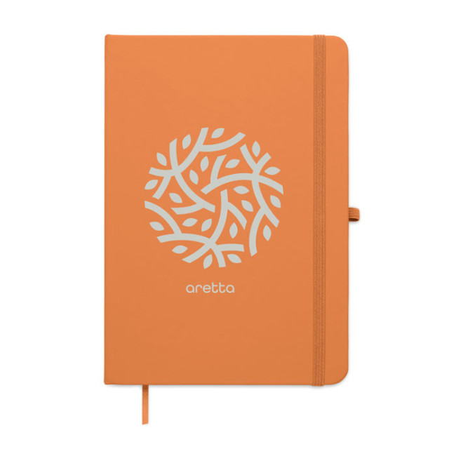 Carnet A5 à couverture en PU recyclé Arcoloop 