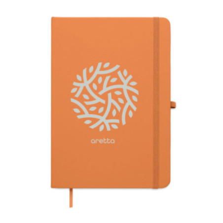 Carnet A5 à couverture en PU recyclé Arcoloop 