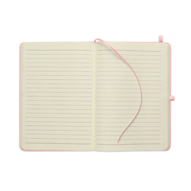 Carnet A5 à couverture en PU recyclé Arcoloop 