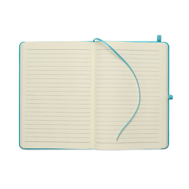 Carnet A5 à couverture en PU recyclé Arcoloop 