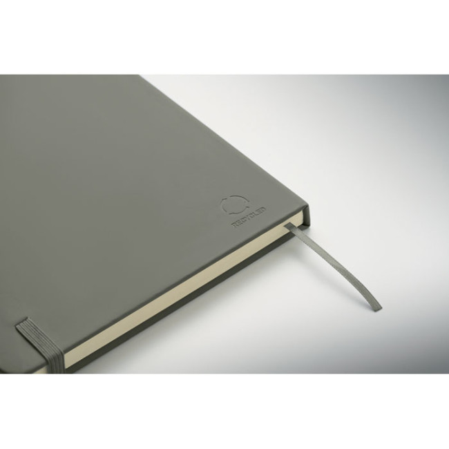 Carnet A5 à couverture en PU recyclé Arcoloop 