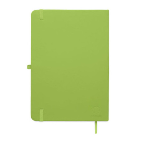 Carnet A5 à couverture en PU recyclé Arcoloop 